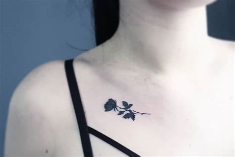 Top 96 About Small Black Rose Tattoo Super Hot In Daotaonec
