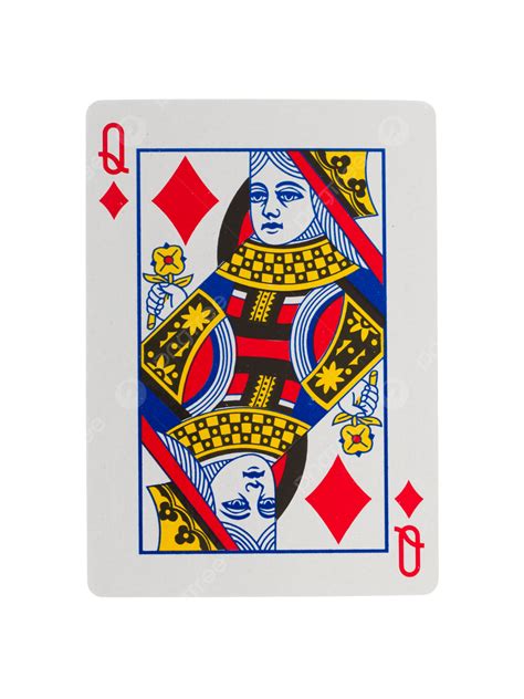 Old Playing Card Queen Red Abstract Fortune Leisure Png Transparent