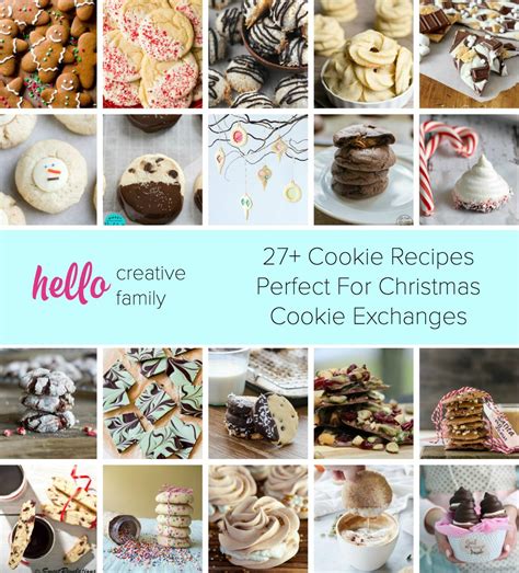 Cookie Recipes Perfect For Christmas Cookie Exchange Parties