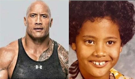 Dwayne The Rock Johnson Shares Throwback Photo Of Himself As 7 Year Old