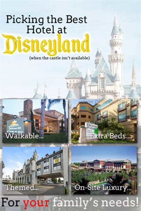 Disneyland Hotel Packages For Families Finding Your Hotel At