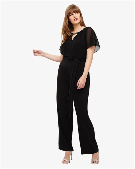 Phase Eight Carys Jumpsuit Black Plus Size Jumpsuit Womens Plus Size Jumpsuit Jumpsuits For