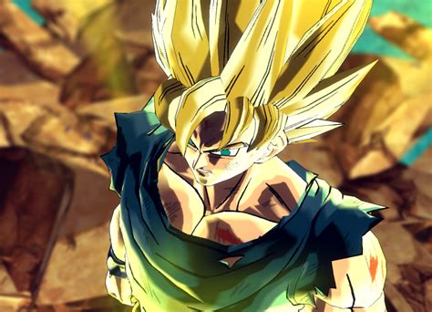 You will get to go super saiyan during the fight, but for some reason your other skills when you are in super saiyan you get bonuses to super attacks and certain moves will change. Image - XN - Super Saiyan Goku.png | Dragon Ball Wiki ...