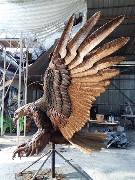check   amazing eagle carvings wood carving art
