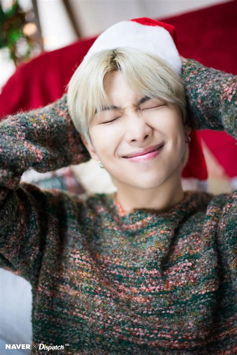 December 25 2019 Bts Rm Christmas Photoshoot By Naver X Dispatch