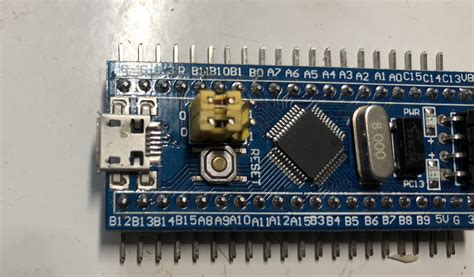 Usb Connector Replacement On Stm32 Blue Pill Development Board Blog