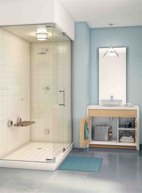 Modern steam showers generate steam using a steam generator. Yes, You Can Have a Steam Shower in a Small Bathroom