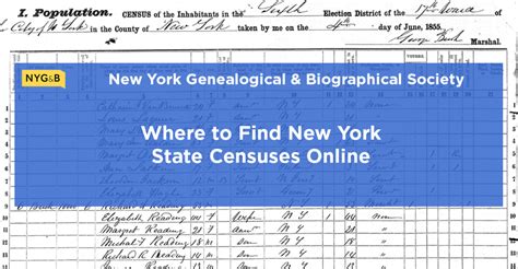 This Guide Provides An Overview Of Every New York State Census What