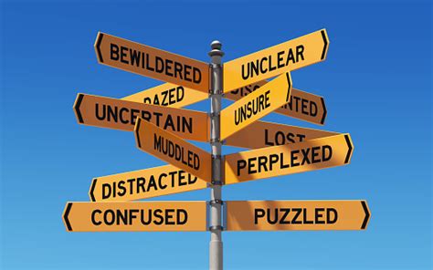 Street Signs Pointing Different Directions Stock Photo Download Image