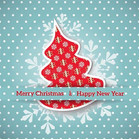 Christmas Greeting Card Stock Vector Illustration Of Background