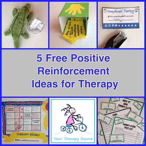 5 Free Positive Reinforcements Ideas To Use For Therapy Sessions Your