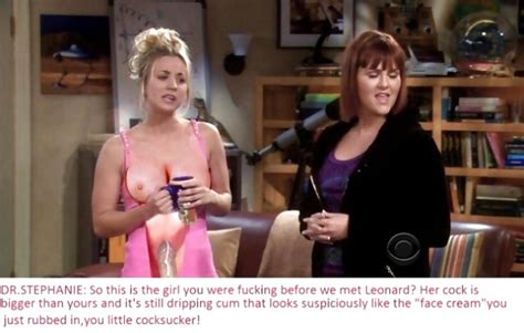 The Big Bang Theory With Kaley Cuoco As Shemale Porn
