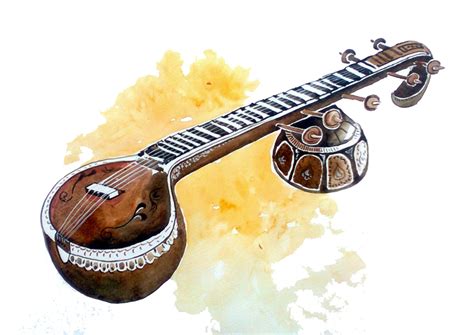 Instruments Clipart Veena Instruments Veena Transparent Free For