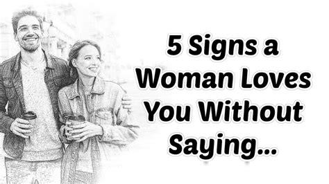 5 Signs A Woman Loves You Without Saying Psychological Facts About