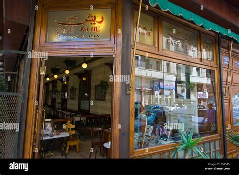 Cafe Riche Cairo Hi Res Stock Photography And Images Alamy