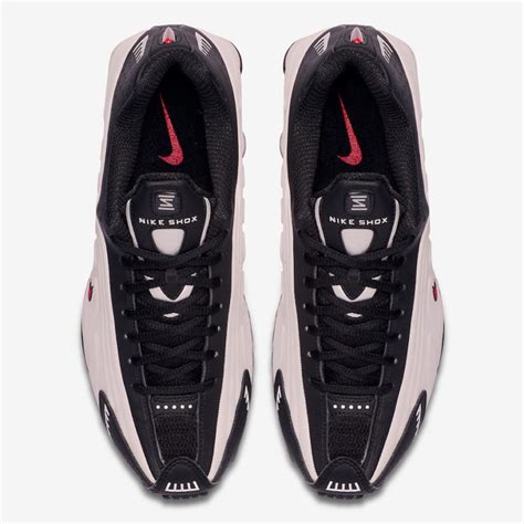Nike Shox R4 Platinum Tint University Red Black 104265 050 Release Date