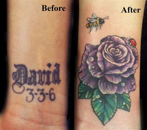 Awesome Small Name Cover Up Tattoos On Wrist Free