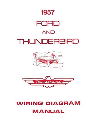Buy Complete 1957 Ford Car And Thunderbird Wiring Diagrams And Schematics