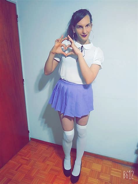 Schoolgirl From Argentina I Love This Outfit Rcrossplay