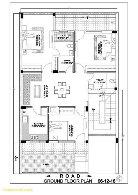 Beautiful 3 Bhk Duplex House Plan Homedecoration Homedecorations