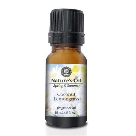 Coconut Lemongrass Fragrance Oil Natures Oil Premium Fragrances