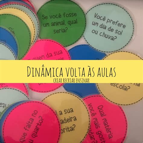 Dinamica Volta As Aulas 2 Semestre