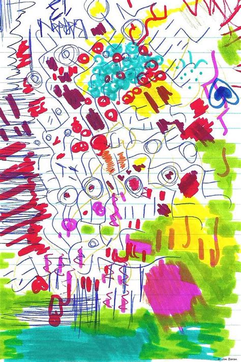 Color Notebook Drawing By Jon Baran Fine Art America
