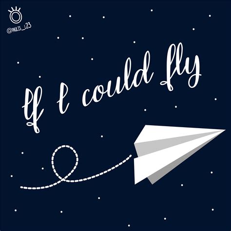 If I Could Fly Instagram Ilustraciones Fondos