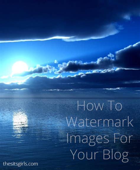 How To Watermark Images | Watermarking Images For Blog