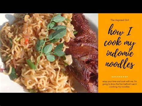 When i make and eat indomie, it really means there is nothing else in my fridge, absolutely nothing. #indomie Best ever way to cook your indomie noodles | how ...