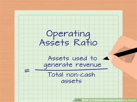 Average total assets are calculated by adding together the value of assets at the beginning and end of an accounting period and dividing the sum by two, according to thefreedictionary. 3 Ways to Calculate Average Operating Assets - wikiHow