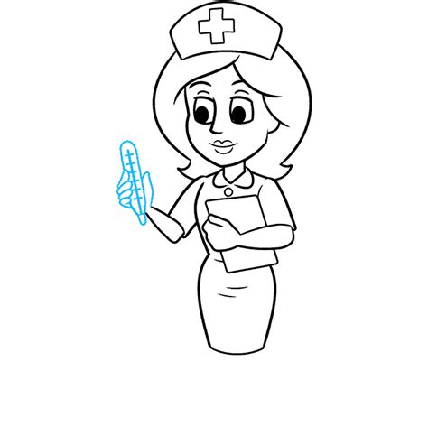 How To Draw A Nurse Really Easy Drawing Tutorial