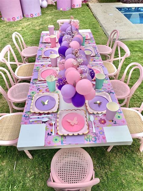 Encanto Pink Butterfly Birthday Party Birthday