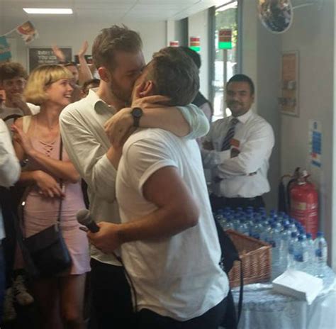 Hundreds Stage Kiss In To Protest Stores Eviction Of Gay Couple
