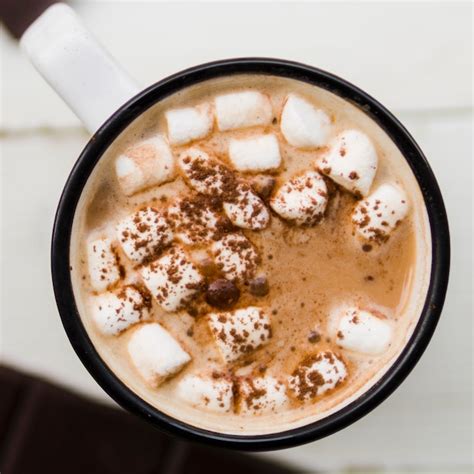 Free Photo Hot Chocolate With Marshmallows In Cup