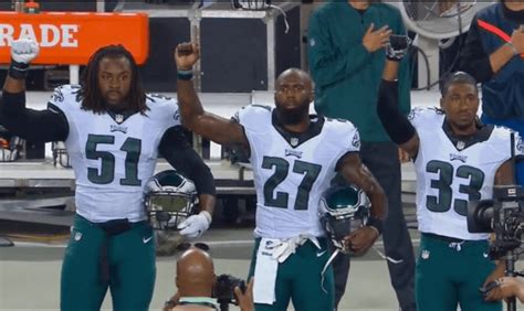 After Eagles Players Protest Anthem One Persons Racist Stance Leads To School Expulsion