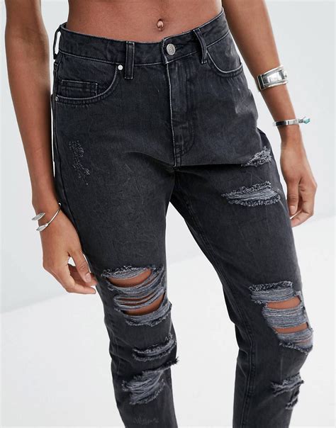 Love This From Asos Womens Ripped Jeans Ripped Mom