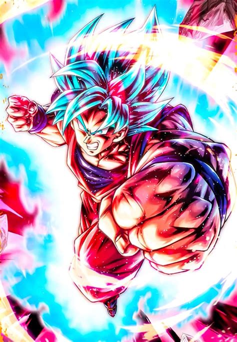 Goku Super Saiyan Blue Kaioken Ultra Rarity Dragon Ball Legends In