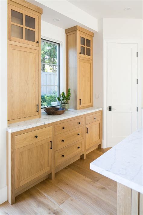 White Oak Kitchen Cabinets Modern Anipinan Kitchen