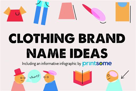 Clothing Brand Name Ideas The Infographic