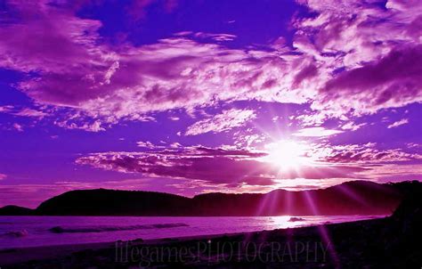 Purple Sunset In Montana Jeϟϟis Groupies ♠ Photo