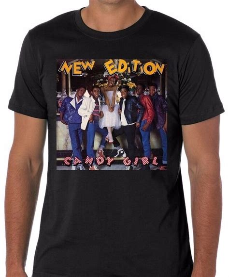 New Edition T Shirt Free Shipping Tee Candy Girl Bell Biv Devoe Poison