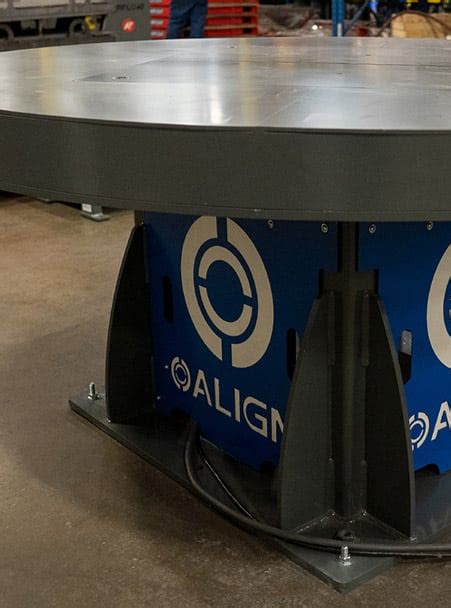 Heavy Duty Mechanical Turntable Align Production Systems
