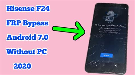 How To Bypass Google Account Hisense F Android FRP Unlock Google Remove Without PC