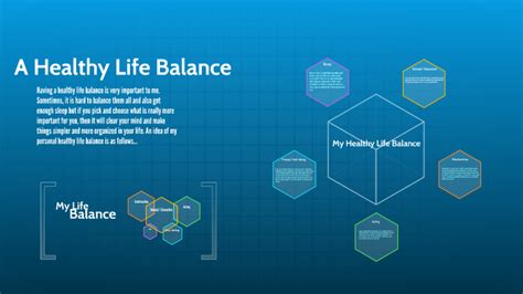 My Healthy Life Balance By Trinity Zylstra On Prezi