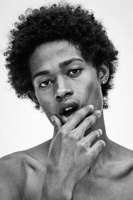 jonny brown 8 male models to watch this season the new york times black men hairstyles afro