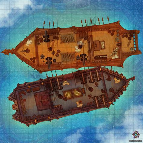Ship Battle Public X Dr Mapzo Dnd World Map Fantasy Map