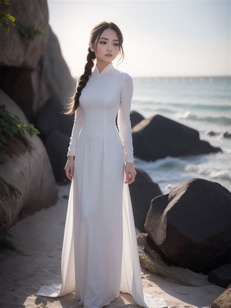 奥黛 越南长裙 Ao Dai Vietnamese Long Dress Hotiq 烧脑社区