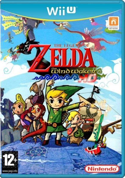 The Legend Of Zelda The Wind Waker Hd Wii U Box Art Cover By