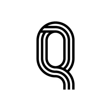 Premium Vector Modern Letter Q Monogram Logo Design